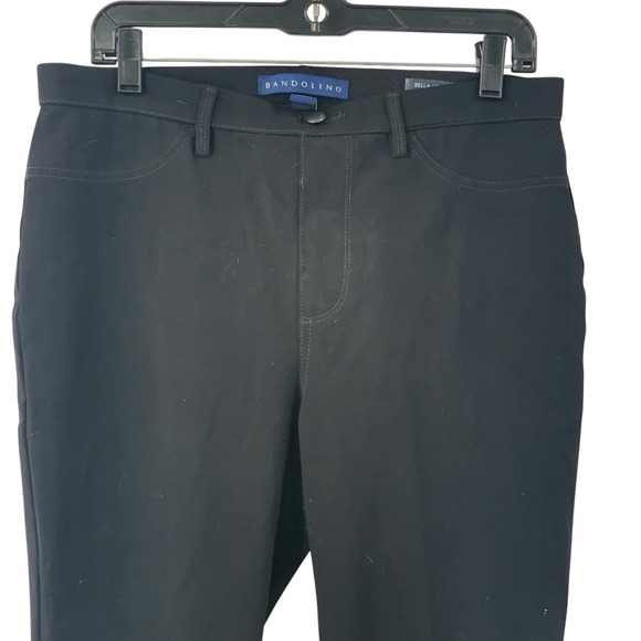 Bandolino Women's Bella Legging Soft Pull On Stretch Comfort Pants Black Size L - Picture 5 of 12